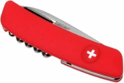 Swiza D01 Couteau De Poche Suisse - Rouge -KNIVESANDTOOLS Magasin SZD01 RD 07 swiza szd01 rd 07