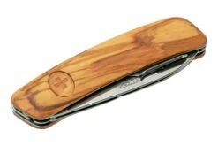Swiza D03 Couteau Suisse, Bois D'olivier -KNIVESANDTOOLS Magasin SZD03 O 06 swiza