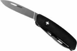 Swiza D04 Couteau De Poche Suisse - Noir -KNIVESANDTOOLS Magasin SZD04 BK 03 swiza szd04 bk 03