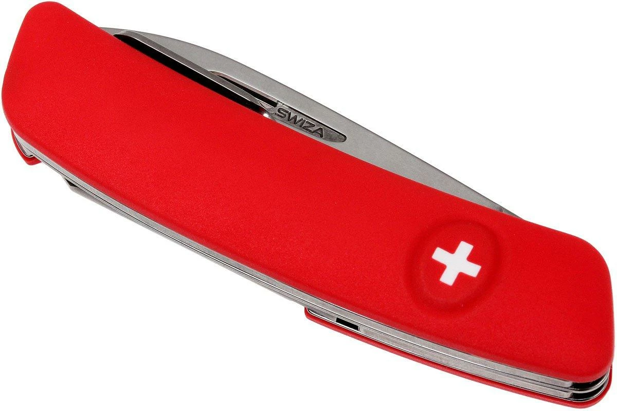 Swiza D04 Couteau De Poche Suisse - Rouge 8 Swiza D04 Couteau De Poche Suisse - Rouge – Image 6