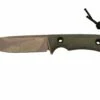 TRC Knives South Pole Apo Finish Green Canvas Micarta, Couteau De Survie -KNIVESANDTOOLS Magasin TI SP GNM APO 01 trc
