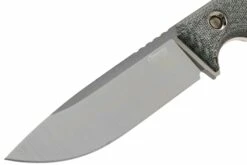 TRC Knives South Pole, Elmax, Black Canvas Micarta, Couteau De Survie -KNIVESANDTOOLS Magasin TI SP MICBK 03 trc knives v202111