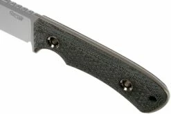 TRC Knives South Pole, Elmax, Black Canvas Micarta, Couteau De Survie -KNIVESANDTOOLS Magasin TI SP MICBK 05 trc knives v202111