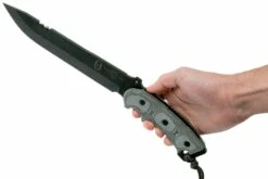 TOPS Knives Anaconda 9 Hunters Point AN9HP Couteau De Survie, Ron Hood Design -KNIVESANDTOOLS Magasin TK AN9HP 06 tops knives