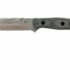 TOPS Knives B.O.B. Fieldcraft 154CM Grey/Black Micarta BROS-154-BLM -KNIVESANDTOOLS Magasin TK BROS 154 BLM 01 tops knives tk bros 154 blm 01