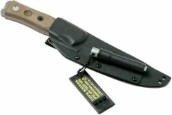 TOPS Knives B.O.B. Fieldcraft 154CM Green Canvas Micarta BROS-154-GCM Couteau Bushcraft -KNIVESANDTOOLS Magasin TK BROS 154 GCM 07 tops knives