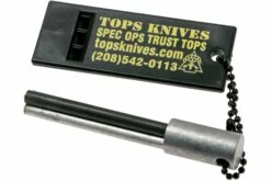 TOPS Knives B.O.B. Fieldcraft 154CM Green Canvas Micarta BROS-154-GCM Couteau Bushcraft -KNIVESANDTOOLS Magasin TK BROS 154 GCM 09 tops knives