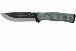 TOPS Knives B.O.B. Fieldcraft Grey/Black Micarta BROS-01