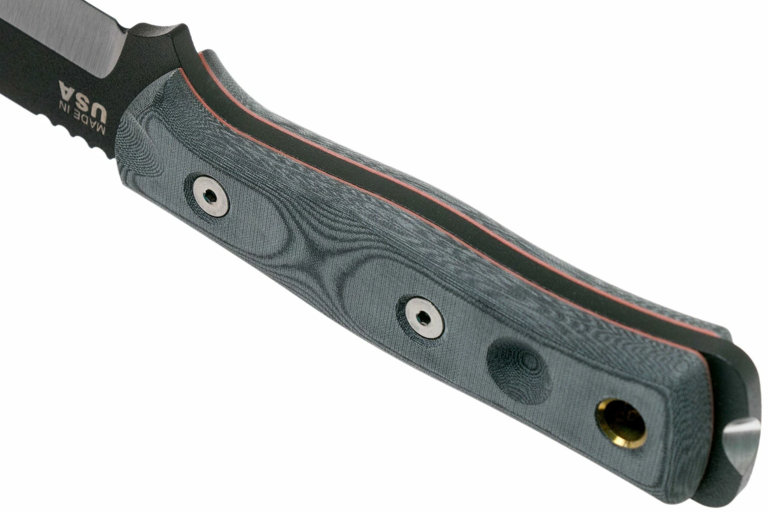 TOPS Knives B.O.B. Fieldcraft Grey/Black Micarta BROS-01 6 TOPS Knives B.O.B. Fieldcraft Grey/Black Micarta BROS-01 – Image 4