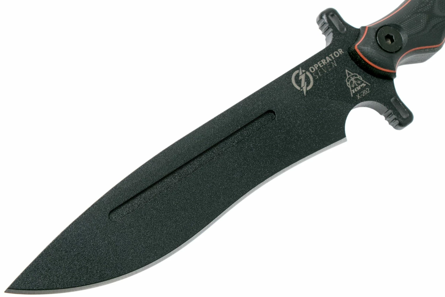 TOPS Knives Operator 7 Blackout Edition OP7-02 Couteau De Survie 5 TOPS Knives Operator 7 Blackout Edition OP7-02 Couteau De Survie – Image 3