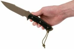 Spartan Blades Horkos SB4DEBKKYTN Flat Dark Earth/Black/Tan Sheath Couteau De Survie -KNIVESANDTOOLS Magasin USSB4DEBKKYTN 06 spartan blades