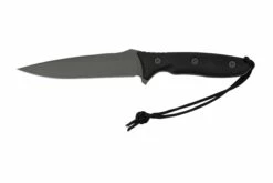Spartan Blades Moros SB53BKBKNLBK Black, Black Micarta, Fourreau Molle-Black Sheath, Couteau De Survie