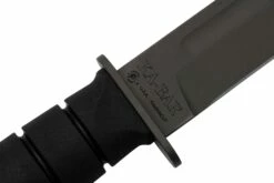 Spartan KA-BAR SB54 CPM MagnaCut, Black, Black Leather Sheath, Couteau Fixe -KNIVESANDTOOLS Magasin USSB54BKBKLTBK 05 spartan