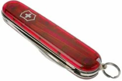 Victorinox My First Victorinox Rouge 0.2373 Couteau Pour Enfants -KNIVESANDTOOLS Magasin VI5VO 2373 04 victorinox kinderzakmes rood vi5vo 2373 d4