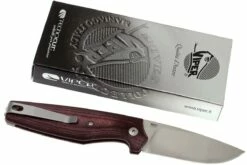 Viper Dan 1 5928CBR Burgundy Micarta N690, Drop-point 19 Viper Dan 1 5928CBR Burgundy Micarta N690, Drop-point -KNIVESANDTOOLS Magasin VPV5928CBR 09 viper dan 1 vpv5928cbr 09