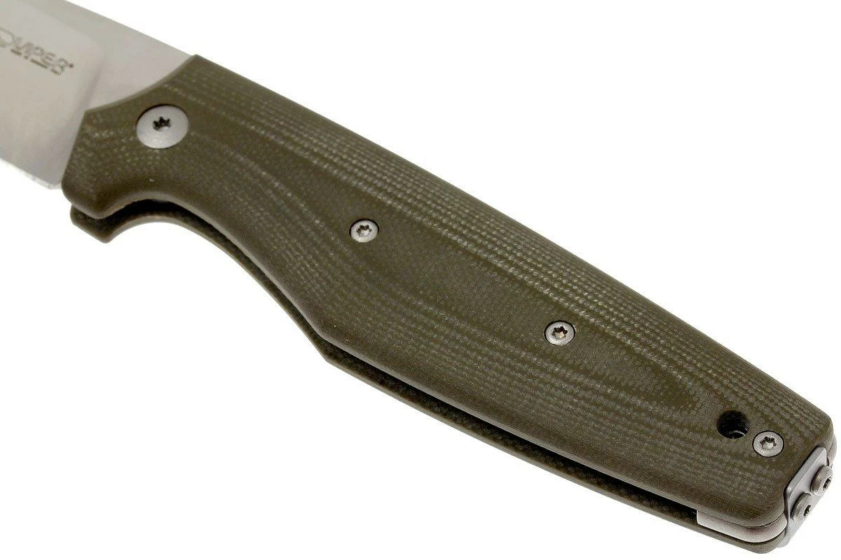 Viper Dan 1 5928GGR Green G10 N690, Drop-point 7 Viper Dan 1 5928GGR Green G10 N690, Drop-point – Image 5