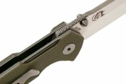 Viper Storm V5954GG Green G10 - Satin, Rick Hinderer Design -KNIVESANDTOOLS Magasin VPV5954GG 06 viper storm vpv5954gg 06