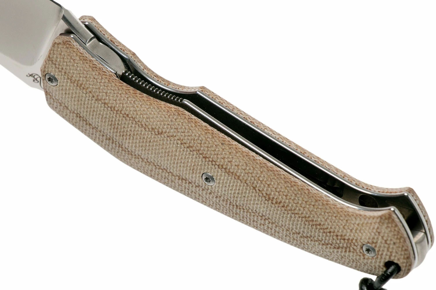 Viper Novis Natural Canvas Micarta 5972CM Couteau De Poche, Silvestrelli Design 7 Viper Novis Natural Canvas Micarta 5972CM Couteau De Poche, Silvestrelli Design – Image 5