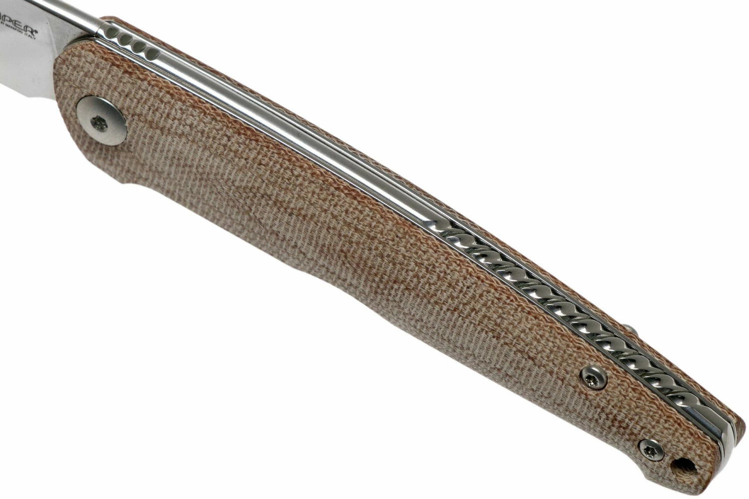 Viper Key V5976CN Natural Canvas Micarta Couteau De Pohce, Jesper Voxnaes Design 9 Viper Key V5976CN Natural Canvas Micarta Couteau De Pohce, Jesper Voxnaes Design – Image 7