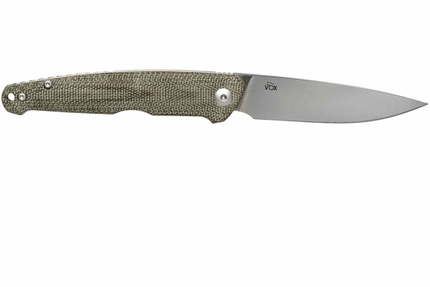 Viper Key V5976CV Green Canvas Micarta Couteau De Poche, Jesper Voxnaes Design 4 Viper Key V5976CV Green Canvas Micarta Couteau De Poche, Jesper Voxnaes Design – Image 2