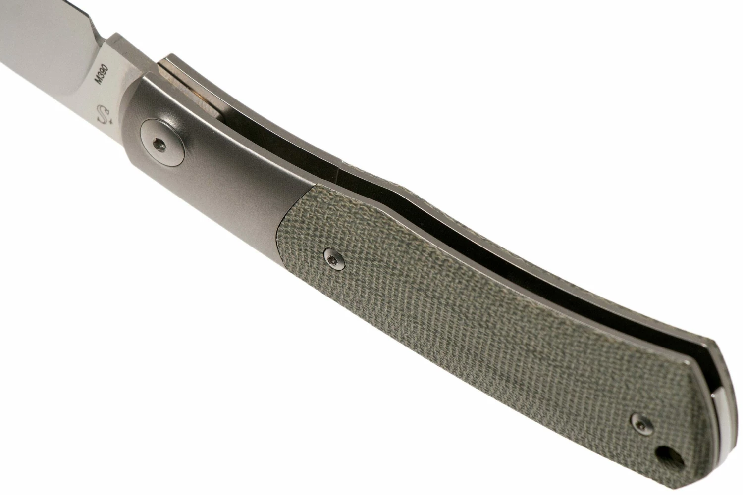 Viper Hug V5992CG Green Canvas Micarta Couteau De Poche, Sacha Thiel Design 7 Viper Hug V5992CG Green Canvas Micarta Couteau De Poche, Sacha Thiel Design – Image 5