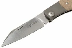 Viper Hug V5992CN Natural Canvas Micarta Couteau De Poche, Sacha Thiel Design -KNIVESANDTOOLS Magasin VPV5992CN 03 viper