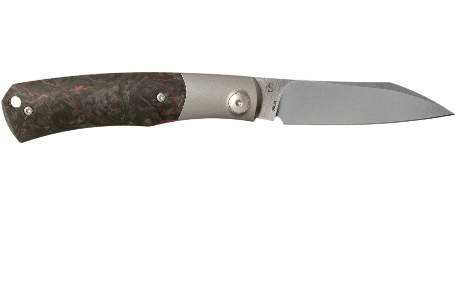 Viper Hug V5992FCR Red Carbonfiber Couteau De Poche, Sacha Thiel Design 4 Viper Hug V5992FCR Red Carbonfiber Couteau De Poche, Sacha Thiel Design – Image 2