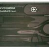 Victorinox SwissCard Classic Noir Transparent 0.7133.T3 -KNIVESANDTOOLS Magasin VT 07133T3 01 victorinox swisscard transparant zwart vt07133t3 d1