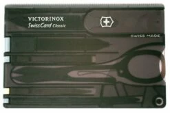 Victorinox SwissCard Classic Noir Transparent 0.7133.T3