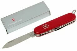 Victorinox Recruit Rouge 0.2503 Couteau Suisse -KNIVESANDTOOLS Magasin VT0 2503 04 victorinox recruit rood vt0 2503 d4