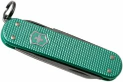 Victorinox Classic SD Alox Colors, Minty Mint 0.6221.221G Couteau Suisse -KNIVESANDTOOLS Magasin VT0 6221 221G 04 victorinox