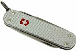 Victorinox Classic Alox Argent 0.6221.26 Couteau Suisse -KNIVESANDTOOLS Magasin VT0 6221 26 03 victorinox classic alox zilver vt0 6221 26 d3