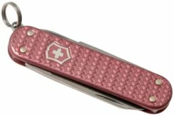 Victorinox Classic SD Precious Alox, Gentle Rose 0.6221.405G Couteau Suisse -KNIVESANDTOOLS Magasin VT0 6221 405G 04 victorinox