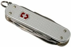 Victorinox MiniChamp Alox Silver 0.6381.26 Couteau Suisse -KNIVESANDTOOLS Magasin VT0 6381 26 04 victorinox vt0 6381 26 04