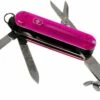 Victorinox Nail Clip 580 Rose Transparent 0.6463.T5 Couteau Suisse -KNIVESANDTOOLS Magasin VT0 6463 T5 01 victorinox