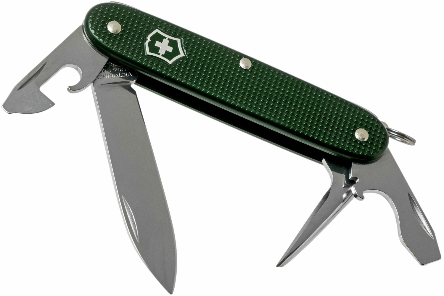 Victorinox Pioneer Alox Green 0.8201.24R4.KTE1 Knivesandtools Edition, Couteau Suisse 3 Victorinox Pioneer Alox Green 0.8201.24R4.KTE1 Knivesandtools Edition, Couteau Suisse