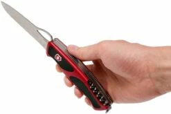Victorinox RangerGrip 57 Hunter Rouge-noir 0.9583.MC Couteau Suisse -KNIVESANDTOOLS Magasin VT0 9583 MC 06 victorinox vt0 9583 mc 06