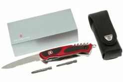 Victorinox Rangergrip 174 Handyman Rouge-noir 0.9728.WC Couteau Suisse -KNIVESANDTOOLS Magasin VT0 9728 WC 11 victorinox rangergrip 174 handyman vt0 9728 wc d11