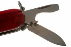 Victorinox Spartan, Rouge Transparent 1.3603.T Couteau Suisse -KNIVESANDTOOLS Magasin VT1 3603 T 03 victorinox spartan rood transparant vt1 3603 t d3