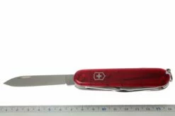 Victorinox Spartan, Rouge Transparent 1.3603.T Couteau Suisse -KNIVESANDTOOLS Magasin VT1 3603 T 05 victorinox spartan rood transparant vt1 3603 t d5
