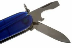 Victorinox Spartan, Bleu Transparent 1.3603.T2 Couteau Suisse -KNIVESANDTOOLS Magasin VT1 3603T2 03 victorinox spartan transparant blauw vt1 3603t2 d3