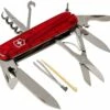 Victorinox Climber Rouge Transparent 1.3703.T Couteau Suisse -KNIVESANDTOOLS Magasin VT1 3703 T 01 victorinox vt1 3703 t 01
