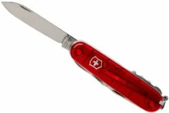Victorinox Climber Rouge Transparent 1.3703.T Couteau Suisse -KNIVESANDTOOLS Magasin VT1 3703 T 03 victorinox vt1 3703 t 03