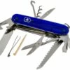 Victorinox Huntsman Bleu Transparent 1.3713.T2 Couteau Suisse -KNIVESANDTOOLS Magasin VT1 3713 T2 01 victorinox vt1 3713 t2 01