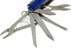 Victorinox Swisschamp Transparent Bleu 1.6795.T2 Couteau Suisse 13 Victorinox Swisschamp Transparent Bleu 1.6795.T2 Couteau Suisse -KNIVESANDTOOLS Magasin VT1 6795 T2 03 victorinox swisschamp 33 blauw transparant vt1 6795 t2 d3