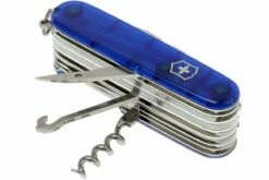 Victorinox Swisschamp Transparent Bleu 1.6795.T2 Couteau Suisse 15 Victorinox Swisschamp Transparent Bleu 1.6795.T2 Couteau Suisse -KNIVESANDTOOLS Magasin VT1 6795 T2 05 victorinox swisschamp 33 blauw transparant vt1 6795 t2 d5