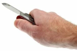 Victorinox SwissChamp Transparent Rouge 1.6795.T Couteau Suisse -KNIVESANDTOOLS Magasin VT1 6795 T 07 victorinox swisschamp 33 rood transparant vt1 6795 t d7