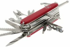 Victorinox SwissChamp, Rouge 1.6795, Couteau Suisse -KNIVESANDTOOLS Magasin VT1 6795 03 victorinox swisschamp vt1 6795 d3