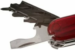 Victorinox CyberTool, Rouge Transparent 1.7725.T, Couteau Suisse Avec 34 Fonctions -KNIVESANDTOOLS Magasin VT1 7725 T 05 victorinox cybertool 34 rood vt1 7725 t d5