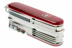 Victorinox CyberTool, Rouge Transparent 1.7775.T, Couteau Suisse Avec 41 Fonctions -KNIVESANDTOOLS Magasin VT1 7775 T 07 victorinox vt1 7775 t cybertool 41 d7